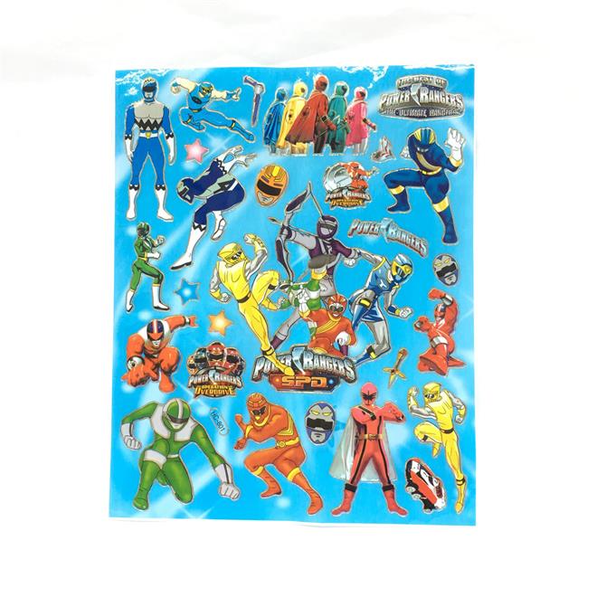 Power Rangers Stickers 10pieces