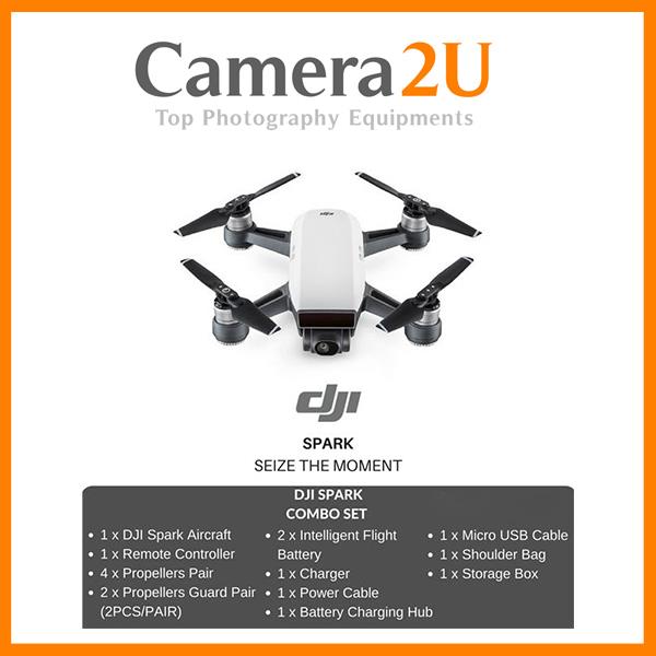 (Ready Stock) DJI SPARK - FLY MORE COMBO - DJI Malaysia