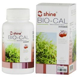 Shine Bio-Cal Natural Seaweed Calcium 60s (Build Strong Bones)