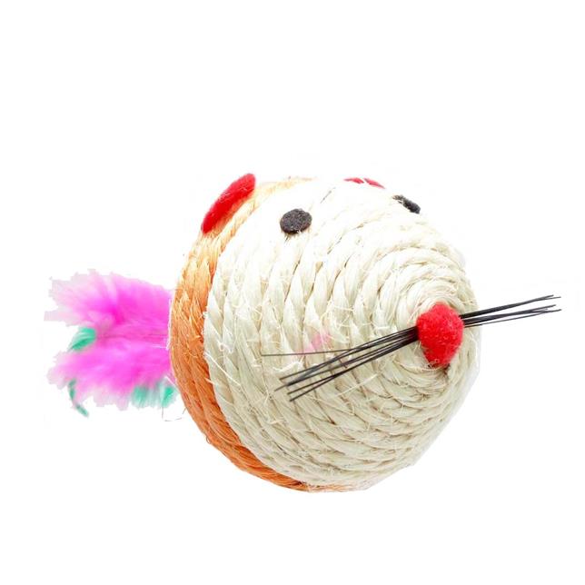 Sisal Mouse Ball Cat Toy SY-38180