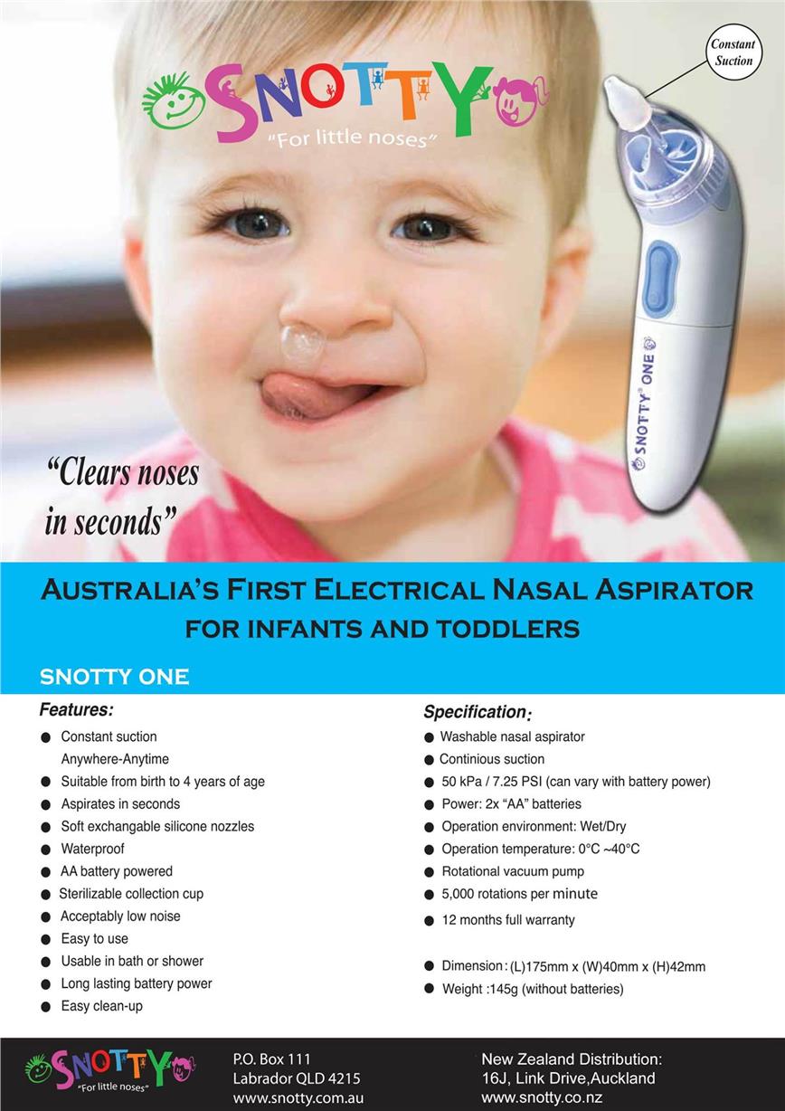 snotty nasal aspirator