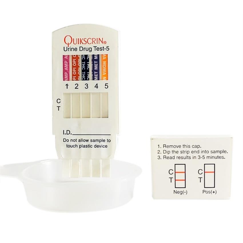 URINE DRUG KIT TEST 5 IN 1 (DRUG ABUSE TEST) X 2
