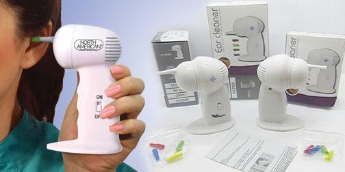 Vacum Telinga Wax Electronic Ear Wax Vac Cleaner NEW 2016 HI QUALTY