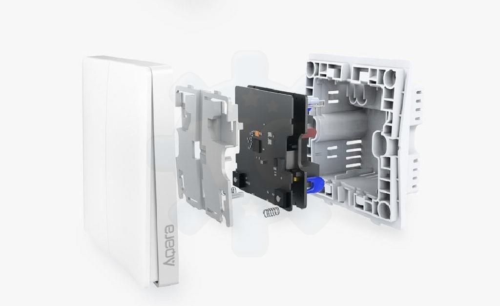 XIAOMI Aqara Smarthome Smart Light Control Wifi ZigBee Wall Switch XIAOMI Aqara Smarthome Smart Light Control Wifi ZigBee Wall Switch